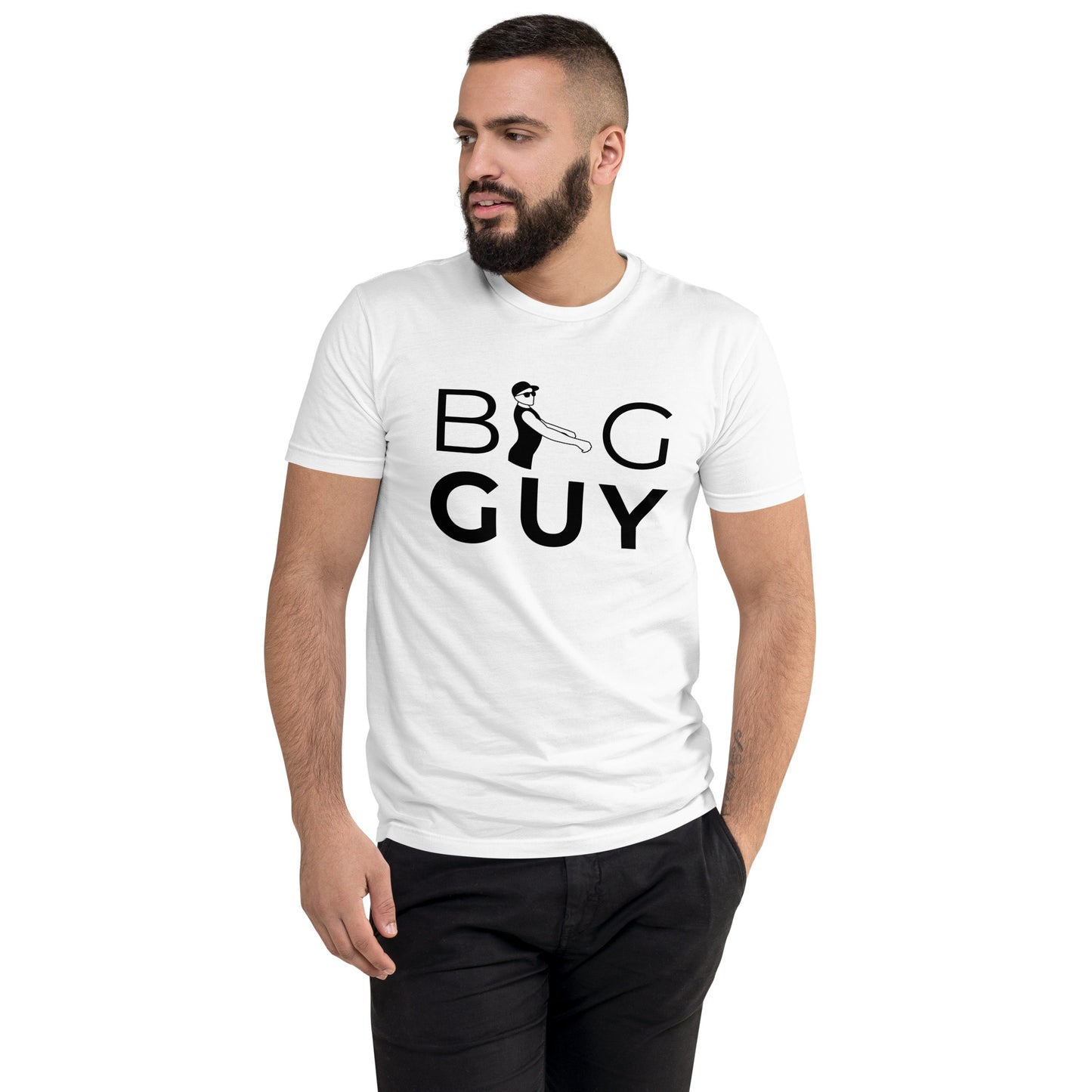 BIG GUY Short Sleeve T-shirt White
